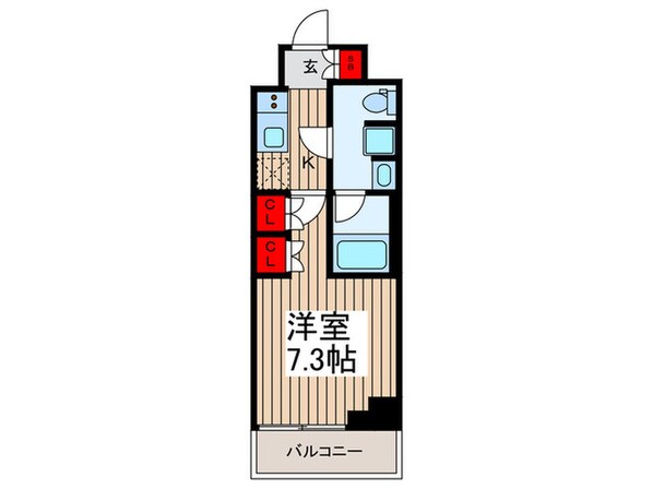 GENOVIA本所吾妻橋Ⅱskygardenの物件間取画像